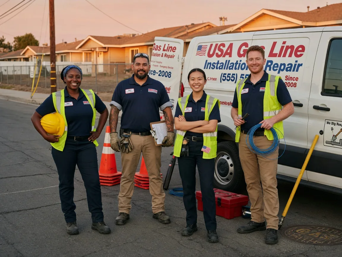 Gas Line Installation company in Saratoga, NC